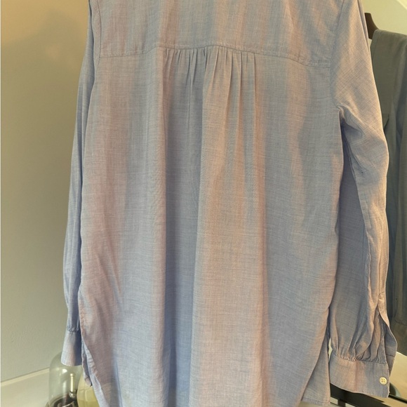 Loft Elegant Light Blue Blouse US-M - Picture 2 of 8